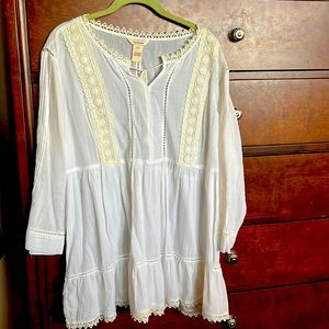 Sundance top white size Large worn once